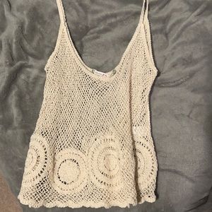Chelsea and viloet crochet tank top